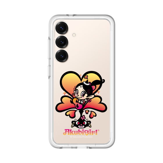 スリムプロテクションプレミアムケース［ アクビガール - ハート ］