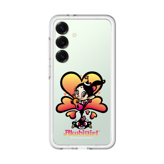 スリムプロテクションプレミアムケース［ アクビガール - ハート ］