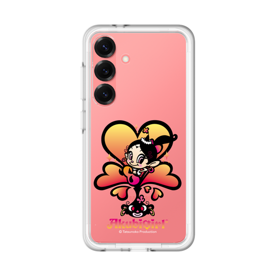 スリムプロテクションプレミアムケース［ アクビガール - ハート ］