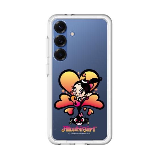スリムプロテクションプレミアムケース［ アクビガール - ハート ］