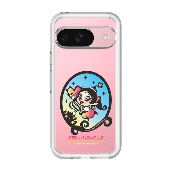 スリムプロテクションプレミアムケース［ アクビガール - オーバル ］