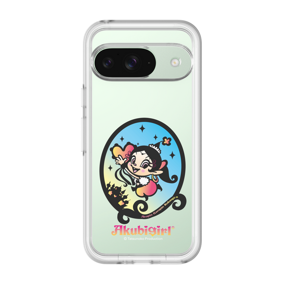スリムプロテクションプレミアムケース［ アクビガール - オーバル ］