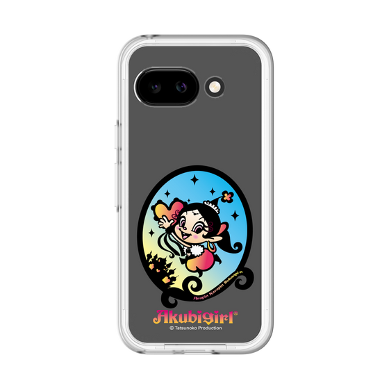 スリムプロテクションプレミアムケース［ アクビガール - オーバル ］