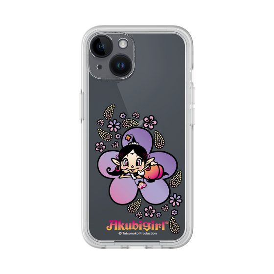 分離ケース［ アクビガール - フラワー ］