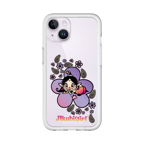 分離ケース［ アクビガール - フラワー ］