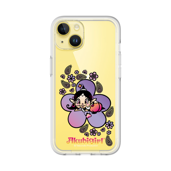 分離ケース［ アクビガール - フラワー ］