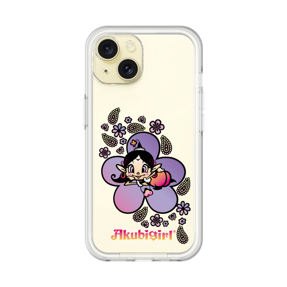 分離ケース［ アクビガール - フラワー ］