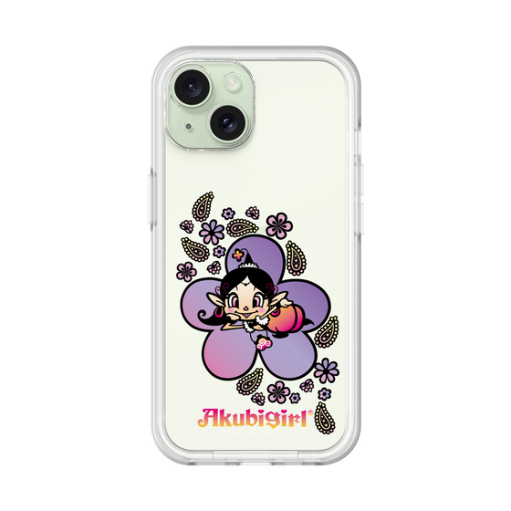 分離ケース［ アクビガール - フラワー ］