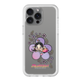 スリムプロテクションプレミアムケース［ アクビガール - フラワー ］