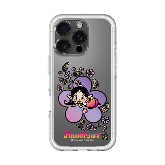 分離ケース［ アクビガール - フラワー ］