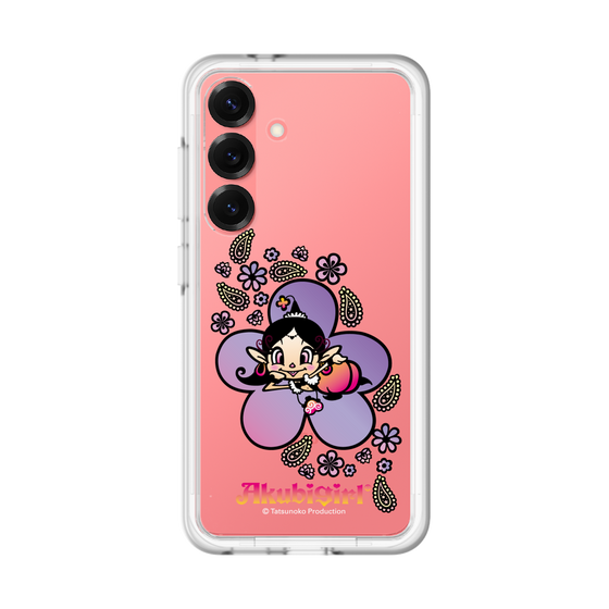 スリムプロテクションプレミアムケース［ アクビガール - フラワー ］