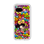 スリムプロテクションプレミアムケース［ アクビガール - リボン ］