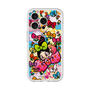 スリムプロテクションプレミアムケース［ アクビガール - フラワーリボン ］