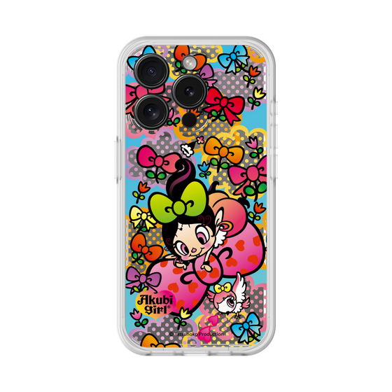 分離ケース［ アクビガール - フラワーリボン ］