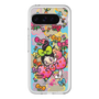スリムプロテクションプレミアムケース［ アクビガール - フラワーリボン ］