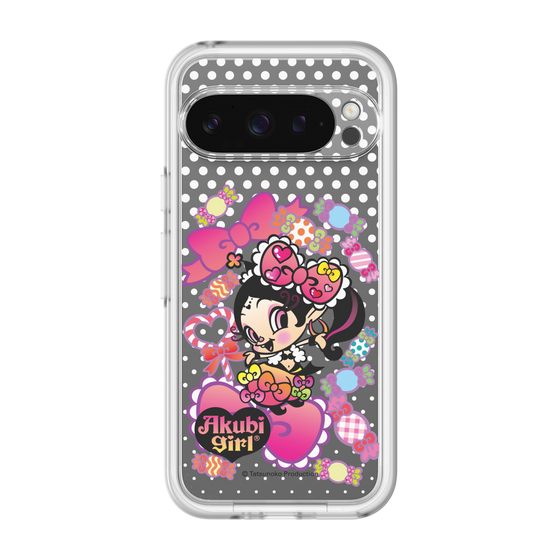 スリムプロテクションプレミアムケース［ アクビガール - キャンディーリボン ］