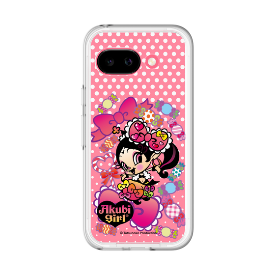 スリムプロテクションプレミアムケース［ アクビガール - キャンディーリボン ］