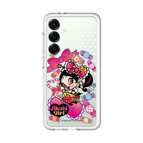 スリムプロテクションプレミアムケース［ アクビガール - キャンディーリボン ］
