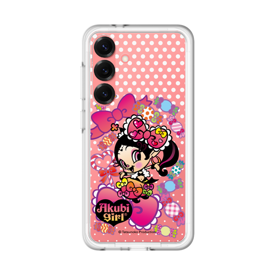 スリムプロテクションプレミアムケース［ アクビガール - キャンディーリボン ］