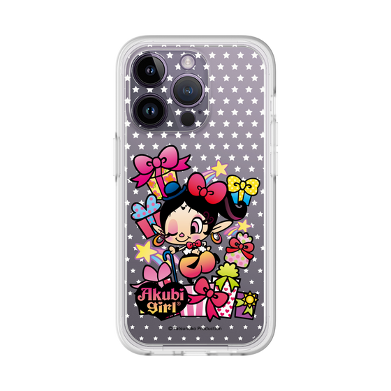 分離ケース［ アクビガール - プレゼントリボン ］