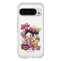 スリムプロテクションプレミアムケース［ アクビガール - プレゼントリボン ］