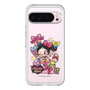 スリムプロテクションプレミアムケース［ アクビガール - プレゼントリボン ］