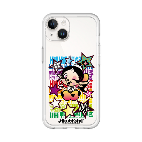 スリムプロテクションプレミアムケース［ アクビガール - スター ］