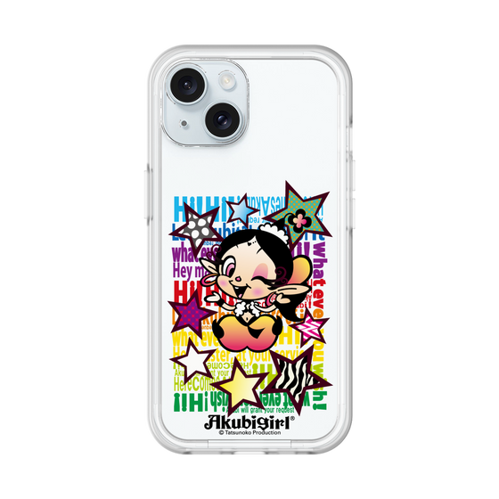 スリムプロテクションプレミアムケース［ アクビガール - スター ］