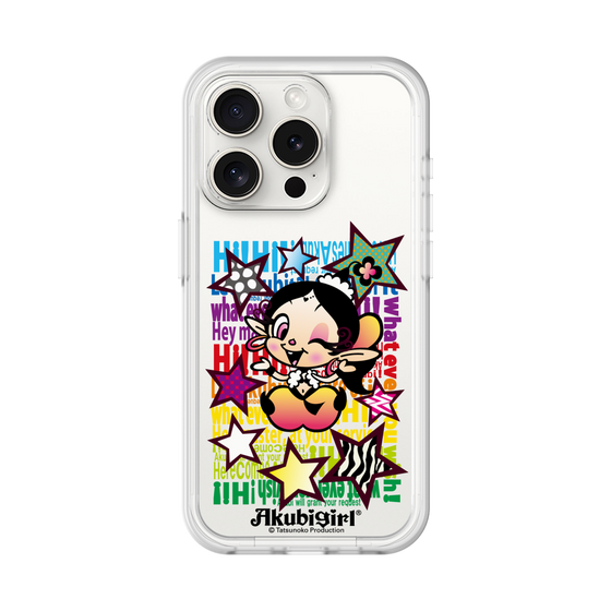 スリムプロテクションプレミアムケース［ アクビガール - スター ］