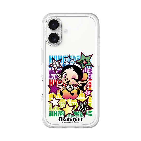 スリムプロテクションプレミアムケース［ アクビガール - スター ］