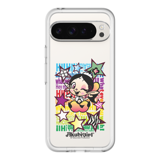 スリムプロテクションプレミアムケース［ アクビガール - スター ］