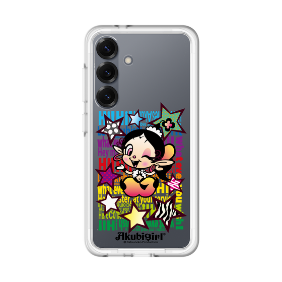 スリムプロテクションプレミアムケース［ アクビガール - スター ］