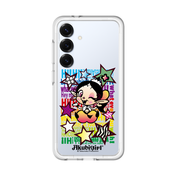 スリムプロテクションプレミアムケース［ アクビガール - スター ］