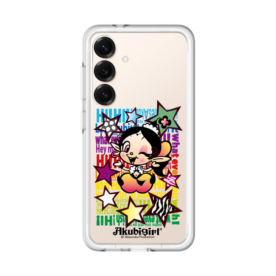 スリムプロテクションプレミアムケース［ アクビガール - スター ］