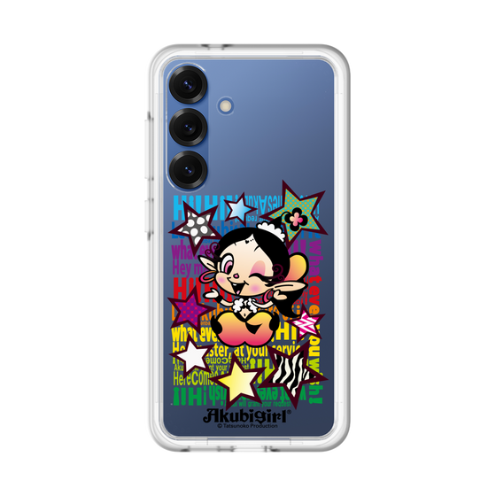 スリムプロテクションプレミアムケース［ アクビガール - スター ］