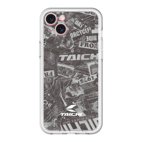 スリムプロテクションプレミアムケース［ TAICHI - NEWS BLACK ］