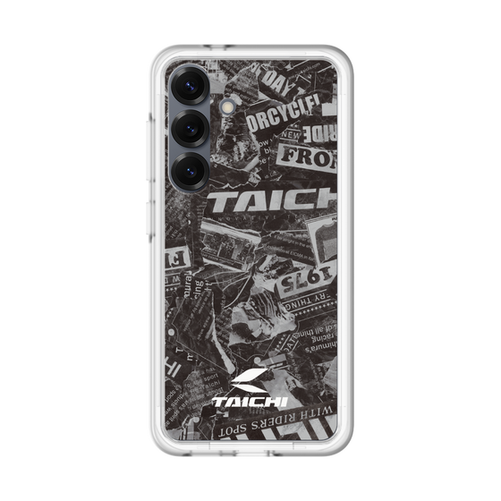 スリムプロテクションプレミアムケース［ TAICHI - NEWS BLACK ］