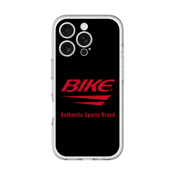 スリムプロテクションプレミアムケース［ BIKE ATHLETIC - ロゴ - Black ］