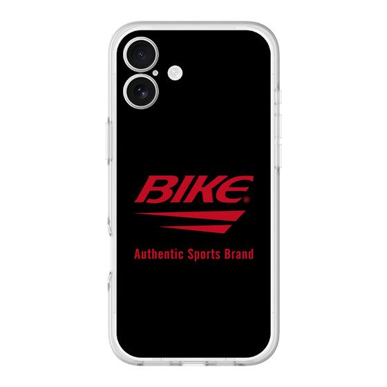 スリムプロテクションプレミアムケース［ BIKE ATHLETIC - ロゴ - Black ］