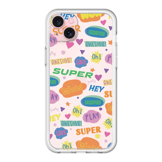スリムプロテクションプレミアムケース［ オリジナル - カラフルモジ ］