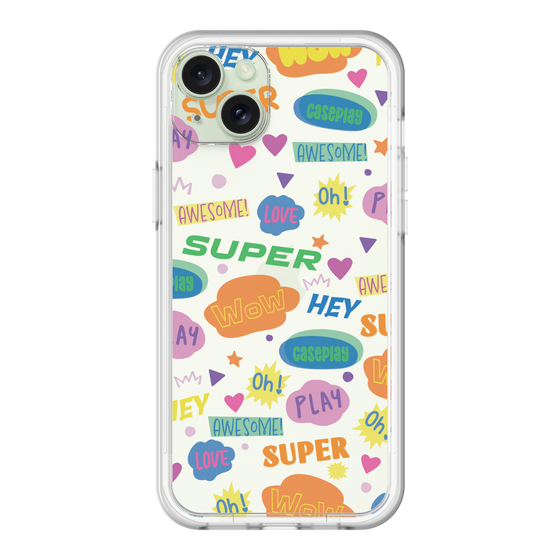 スリムプロテクションプレミアムケース［ オリジナル - カラフルモジ ］