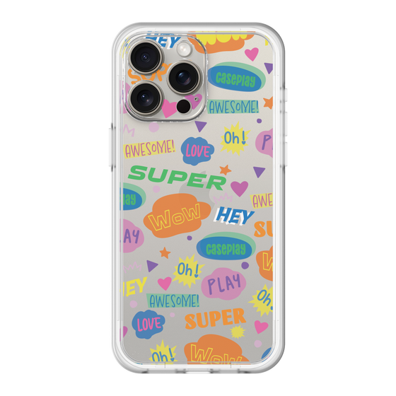 スリムプロテクションプレミアムケース［ オリジナル - カラフルモジ ］
