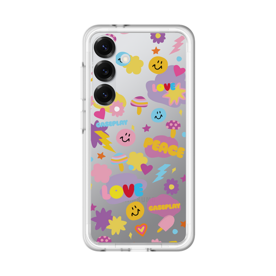 スリムプロテクションプレミアムケース［ オリジナル - LOVE & PEACE ］