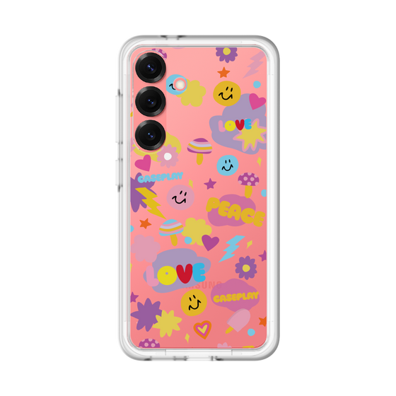 スリムプロテクションプレミアムケース［ オリジナル - LOVE & PEACE ］