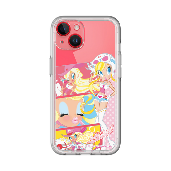 スリムプロテクションプレミアムケース［ マッハガール - コミック風 ］