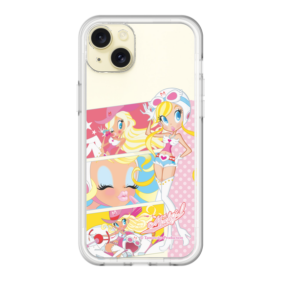 スリムプロテクションプレミアムケース［ マッハガール - コミック風 ］