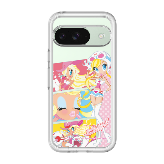 スリムプロテクションプレミアムケース［ マッハガール - コミック風 ］