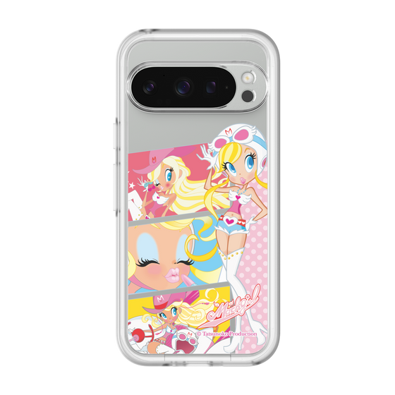 スリムプロテクションプレミアムケース［ マッハガール - コミック風 ］