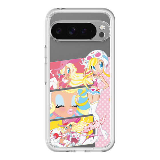 スリムプロテクションプレミアムケース［ マッハガール - コミック風 ］