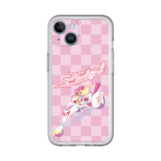 スリムプロテクションプレミアムケース［ マッハガール - チェック ］
